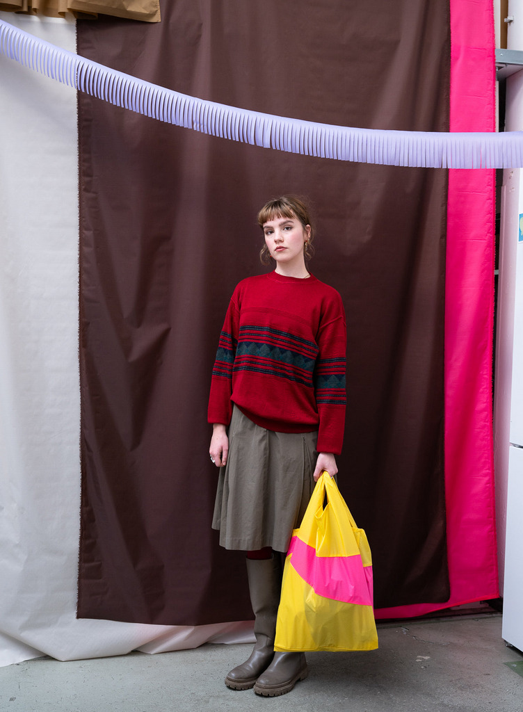 The New Shopping Bag 詳細画像 TV Yellow & Fluo Pink 2